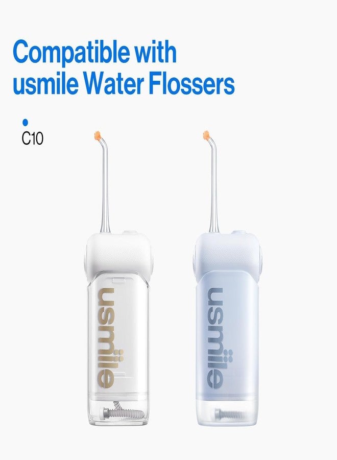 يو سمايل فوهات توجيه بديلة من نوع S من يو سمايل لخيط تنظيف الأسنان C10 - عبوة من قطعتين، مثالية لتقويم الأسنان والعناية بالأسنان - Image 2